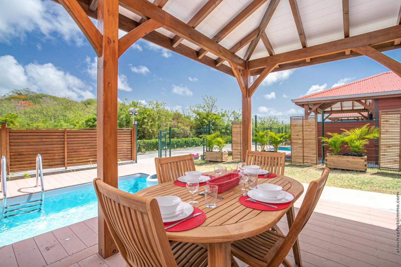 Bungalow Pom 1, Piscine, A 5 Min Des Plages Le Vauclin Luaran gambar