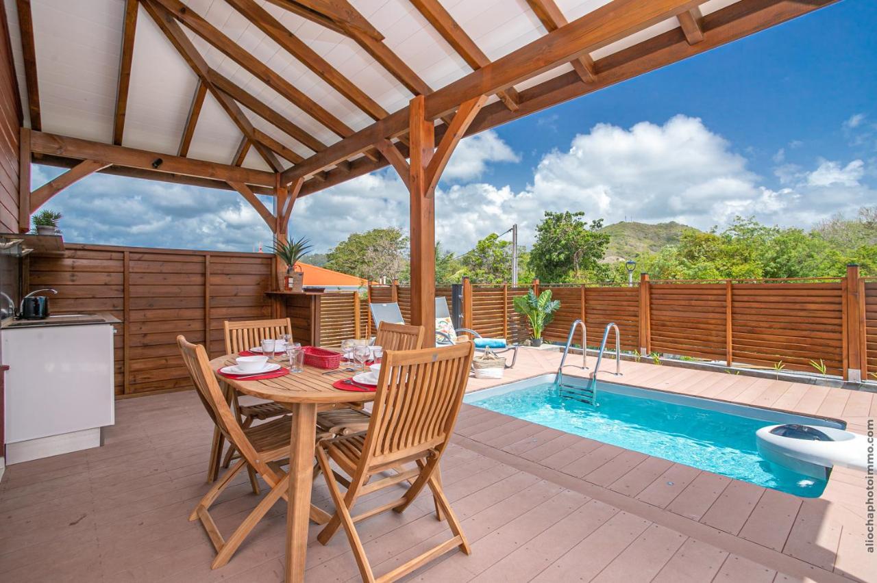 Bungalow Pom 1, Piscine, A 5 Min Des Plages Le Vauclin Luaran gambar