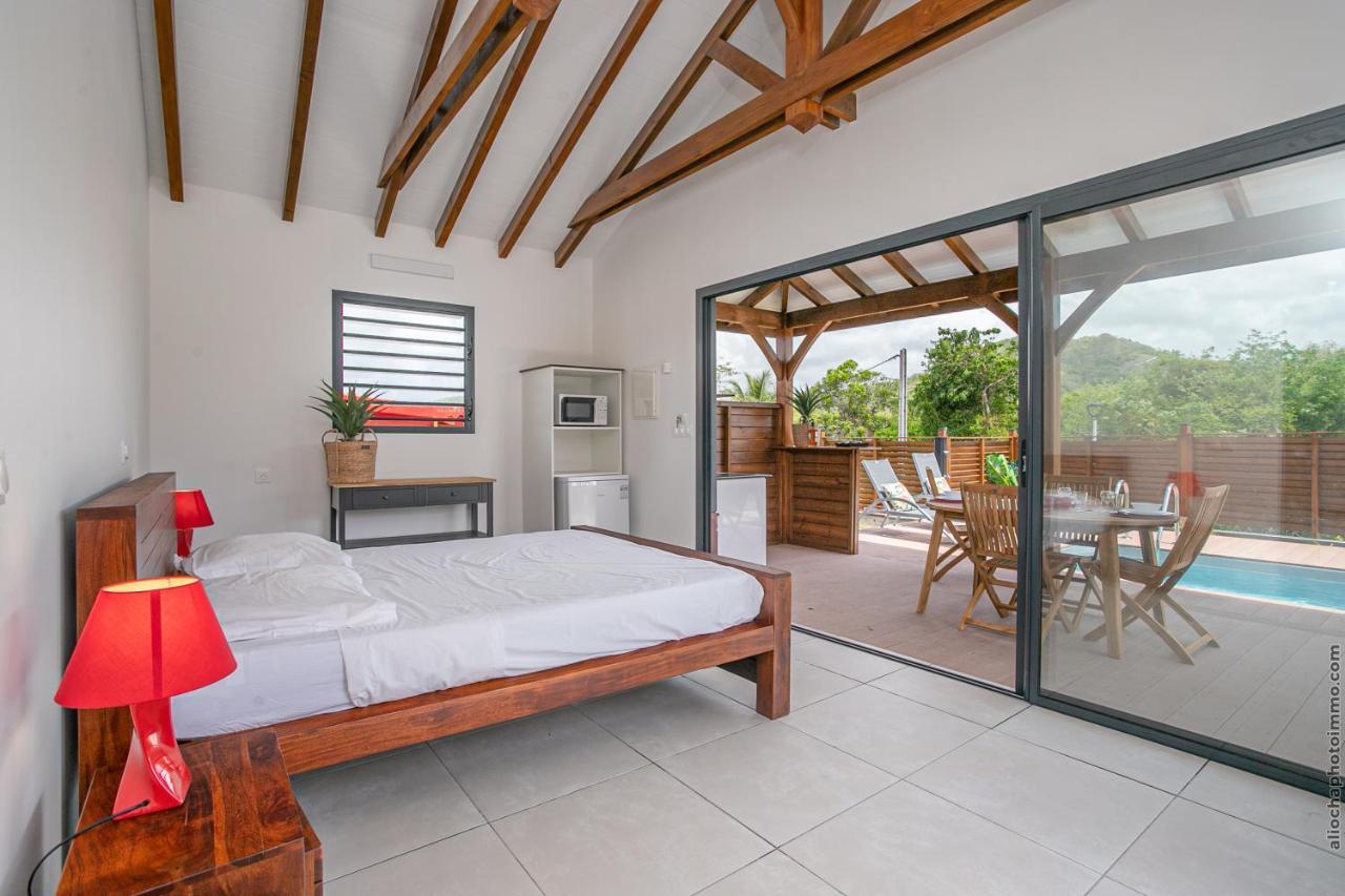 Bungalow Pom 1, Piscine, A 5 Min Des Plages Le Vauclin Luaran gambar